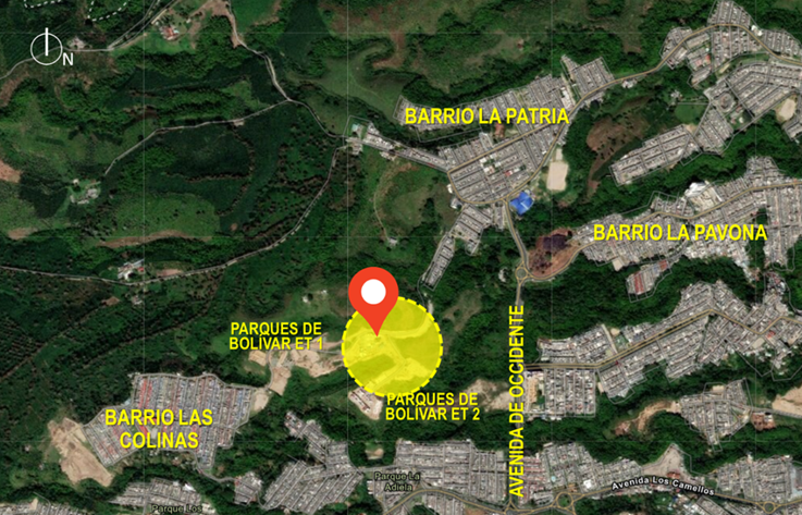 LOCALIZACIÓN LA PATRIA
