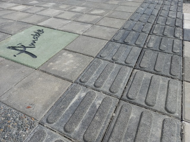 Líneas táctiles andenes incluyentes 1